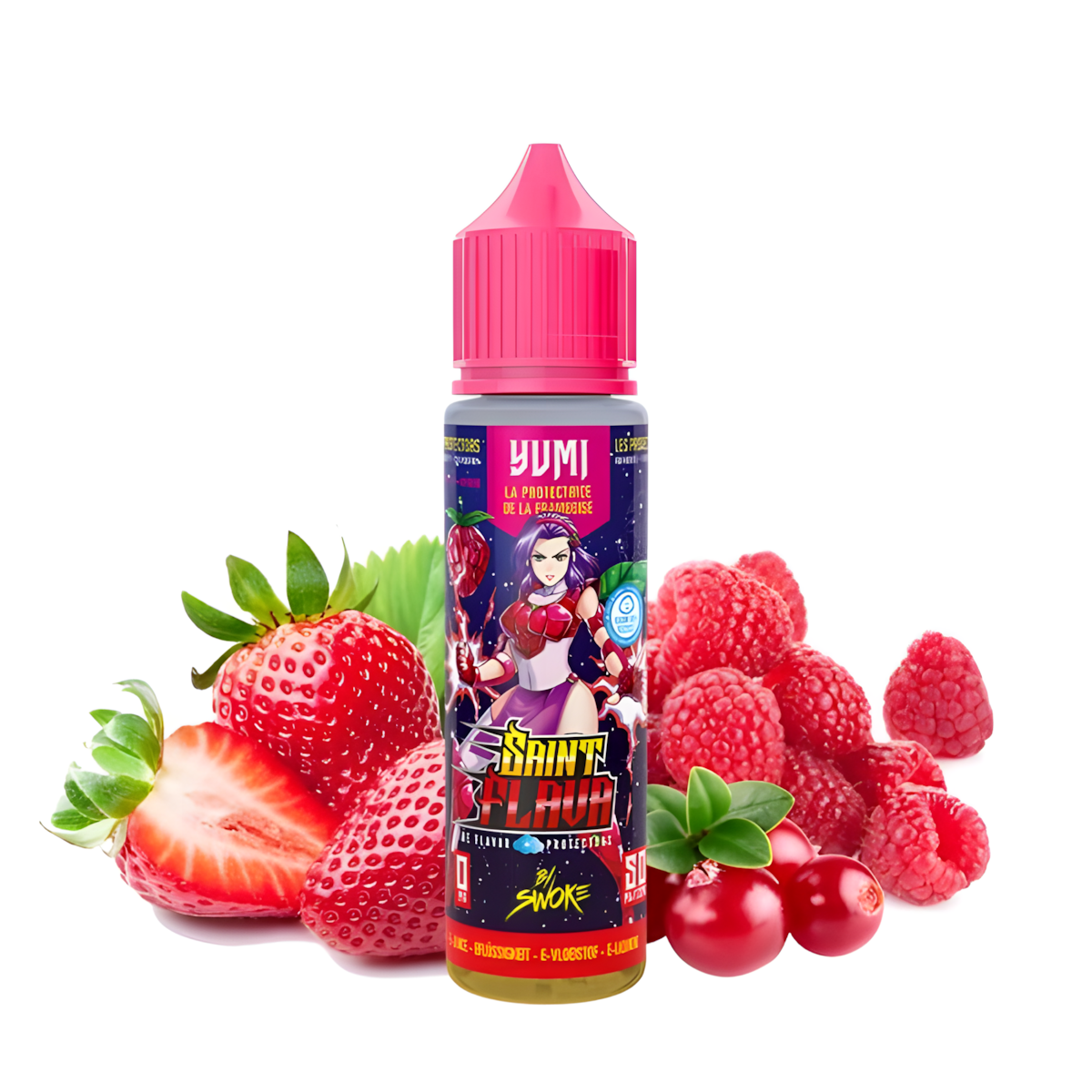 eliquide à booster fruits rouges