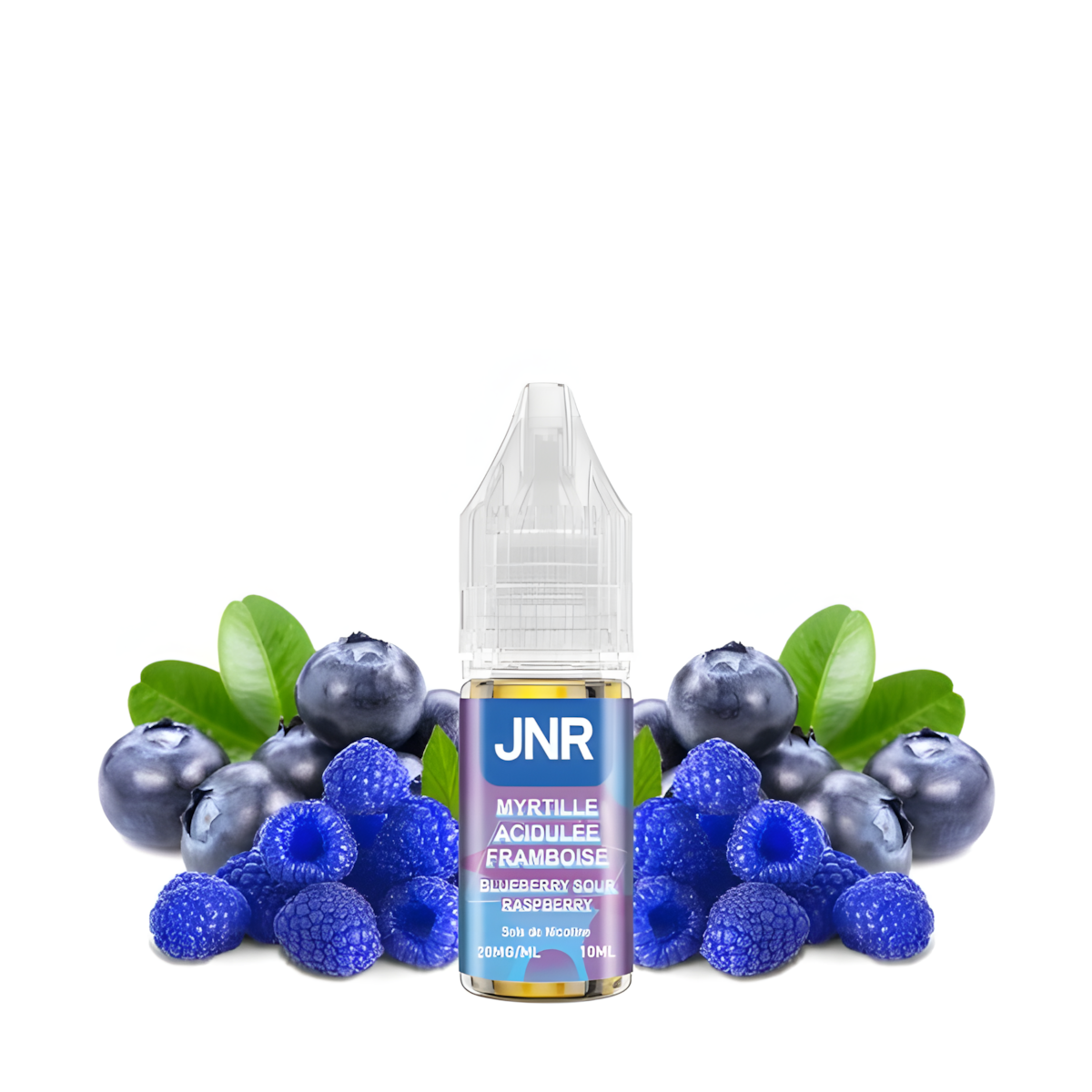 E-liquide JNR Myrtille Acidulée Framboise 10ml
