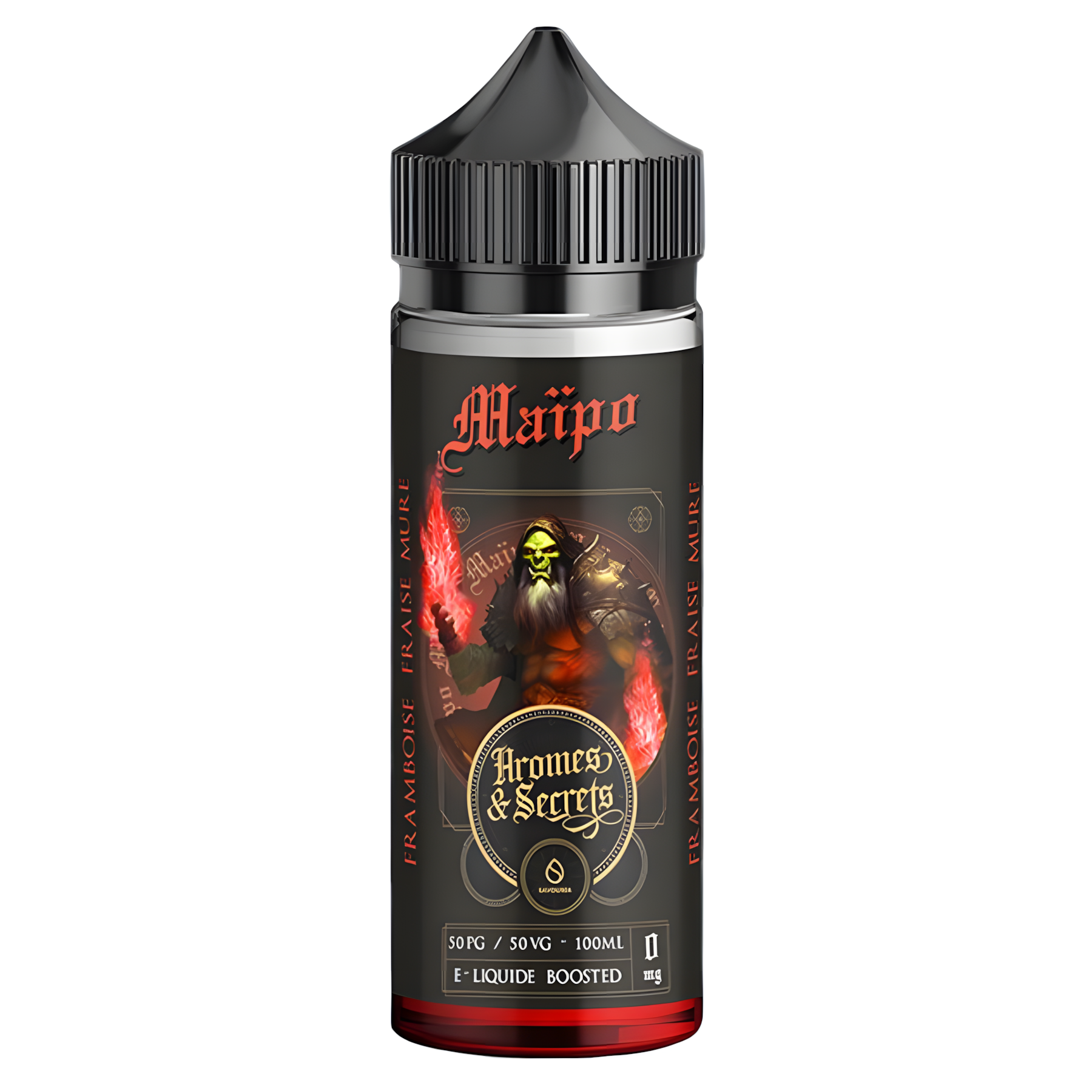 Flacon E-liquide Maipo 100 ml Arômes et Secrets – trio fruits rouges