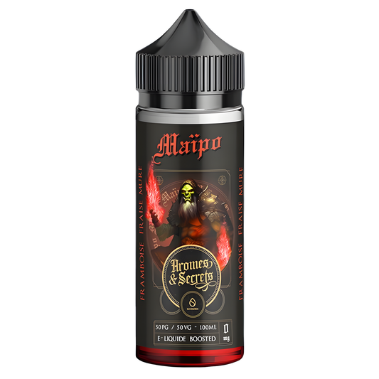 Flacon E-liquide Maipo 100 ml Arômes et Secrets – trio fruits rouges
