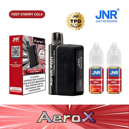 Vape goût cola cerise givré JNR Aero X