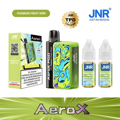 Vape exotique fruit de la passion et kiwi JNR Aero X
