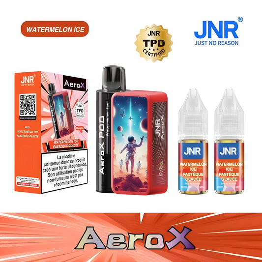 Vapeur fruitée givrée à la pastèque