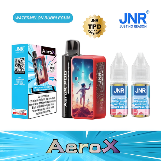Vape fruitée pastèque gomme JNR Aero X