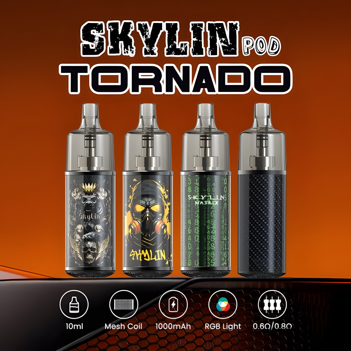 pod discret design urbain vape