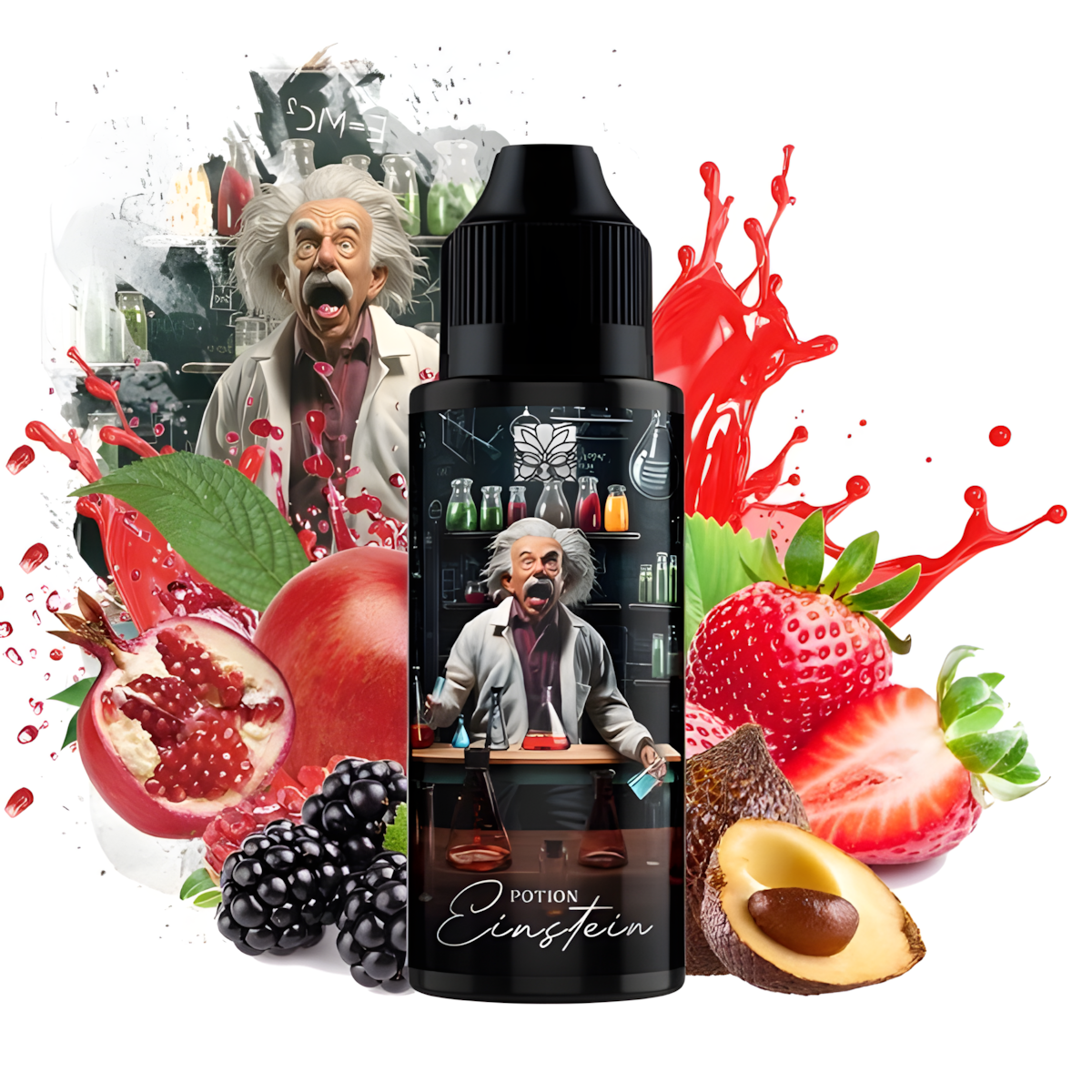eliquide tribal potion einstein 100ml fruité complexe france