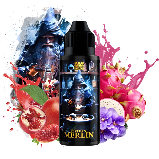 eliquide tribal potion merlin 100ml boisson florale et fruitée