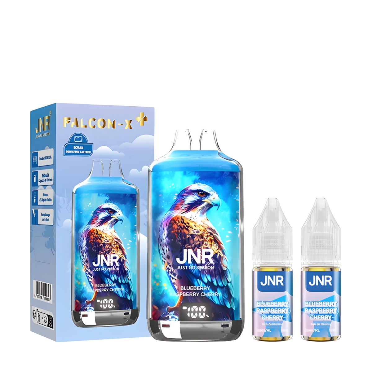 E-cigarette 28000 Puff saveur myrtille framboise cerise