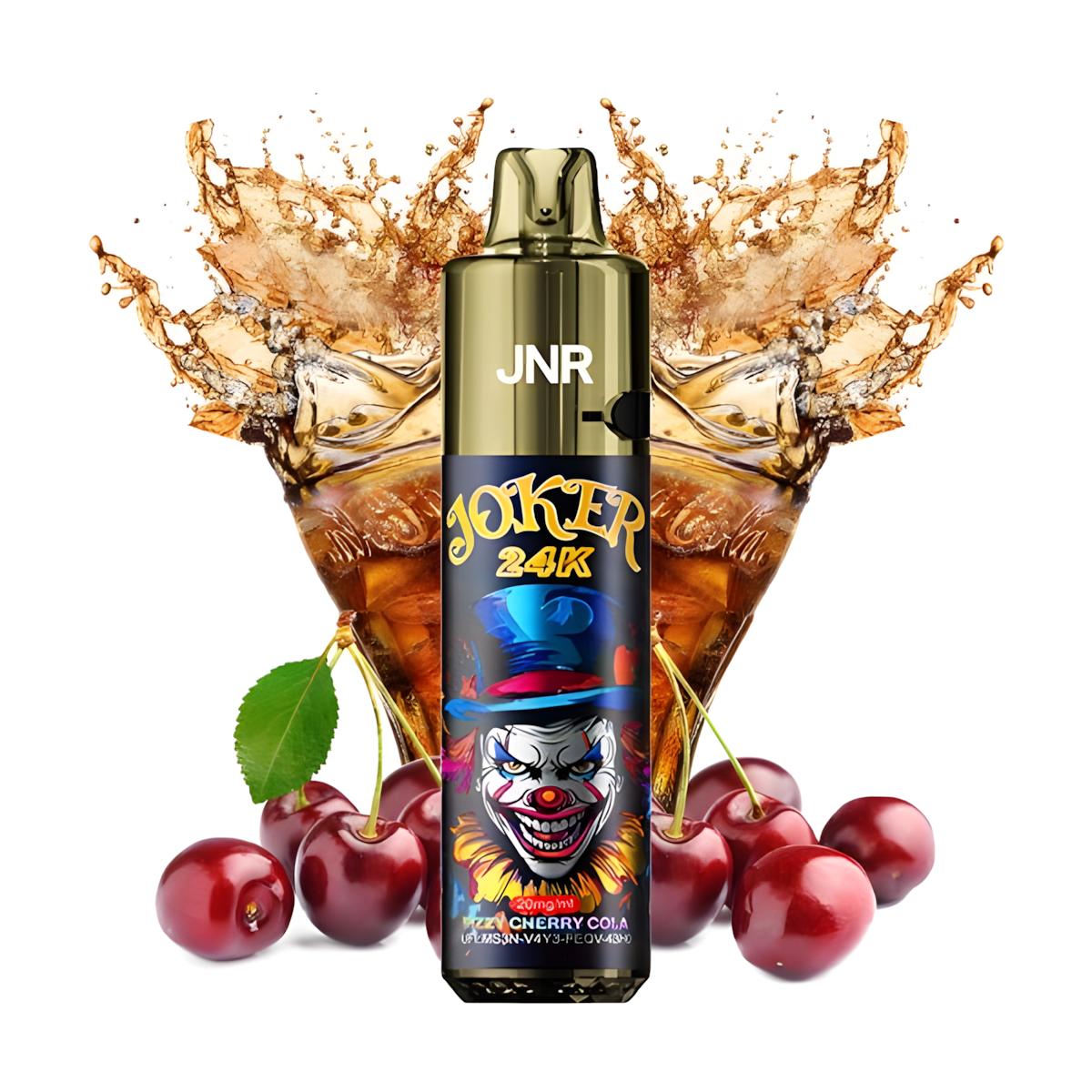 Puff JNR 24000 Cerise Cola Pétillant Rechargeable