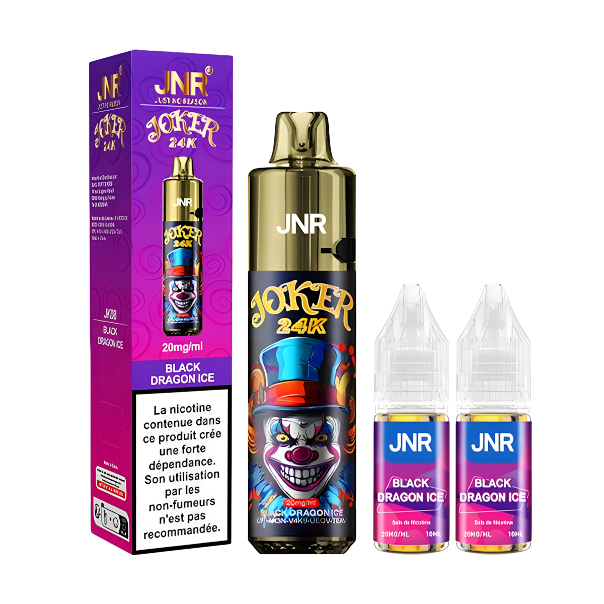 Cigarette Electronique 24000 Bouffées Fruit du Dragon Glacé