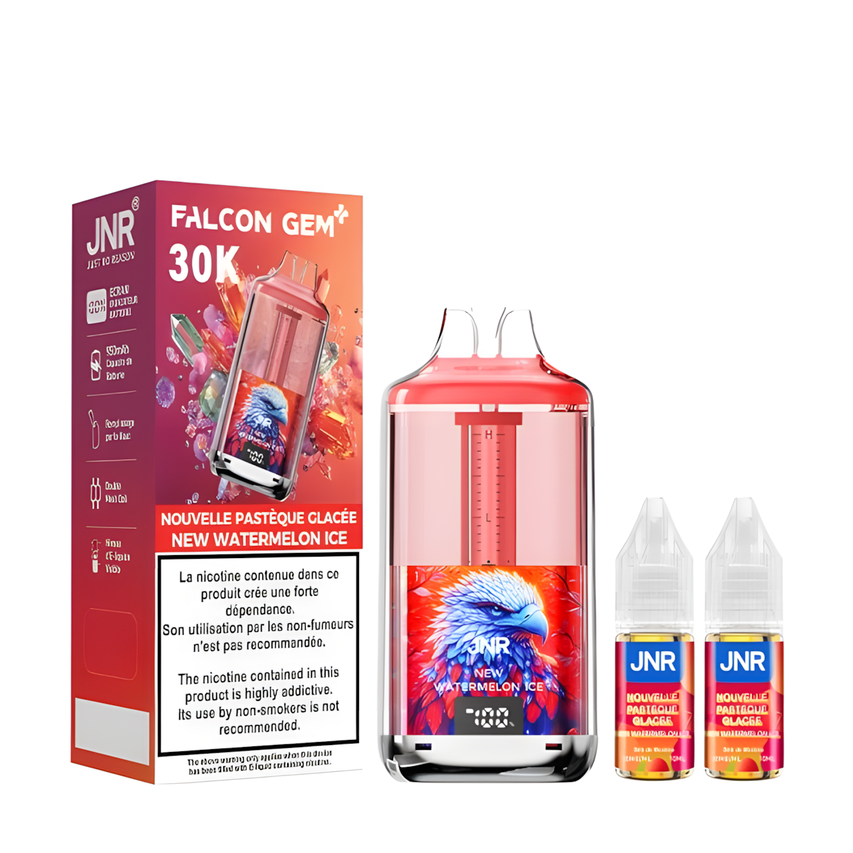 puff jetable 30000 bouffees jnr pasteque glacee