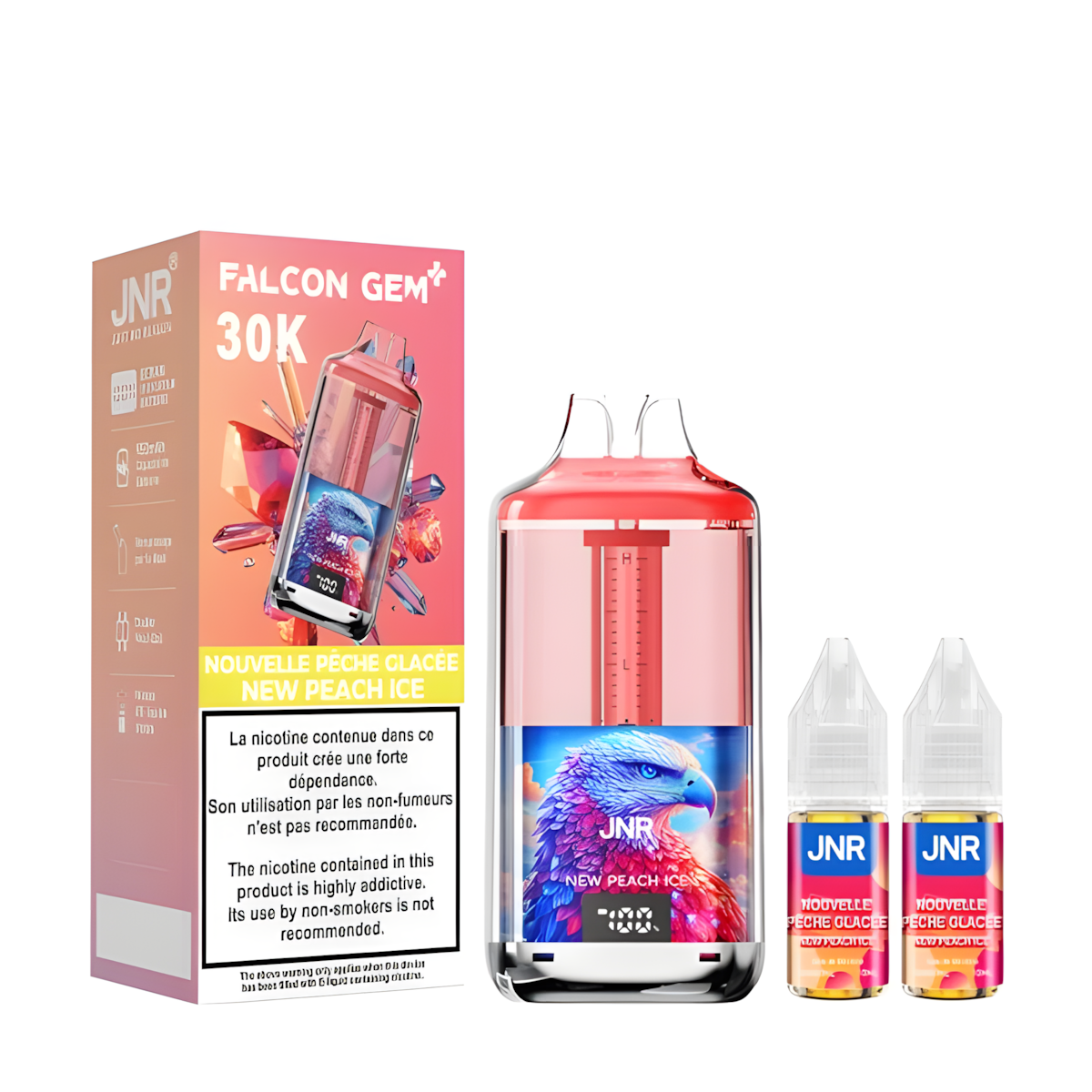 puff jetable 30000 bouffees jnr peche glacee