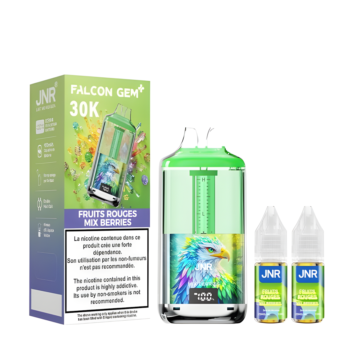 puff jetable 30000 bouffees jnr fruits rouges
