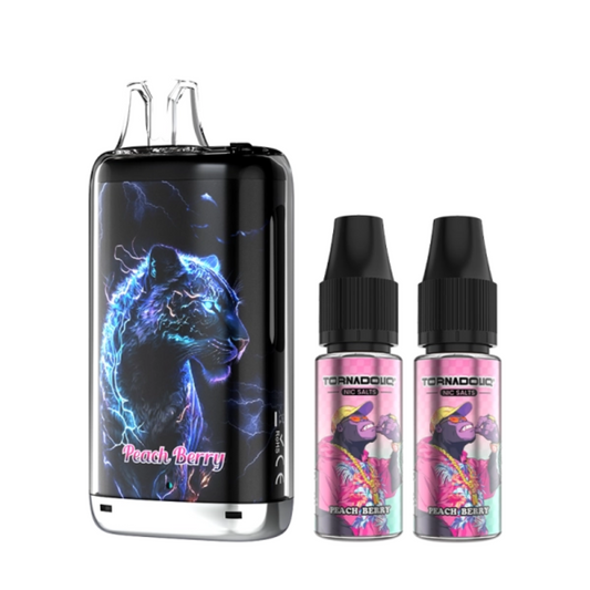 Peach Berry Puff Kong Max 30000 Taffs