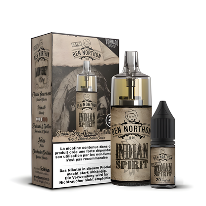 Puff 10000 tafs indian spirit gout tabac