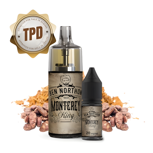 Puff Tornado 10000 10MG Monterey King Ben Northon gout tabac