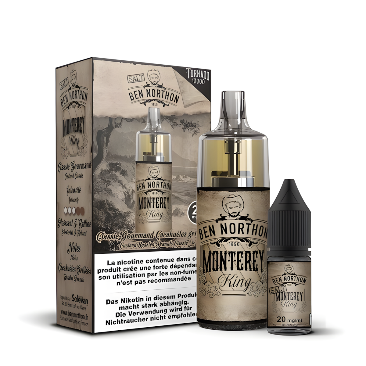 Puff Tornado 10000 10MG Monterey King Ben Northon taffs