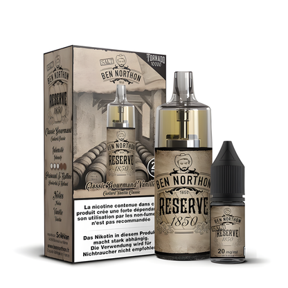 Puff Tornado 10000 20MG Reserve 1850 Ben Northon randm gout tabac