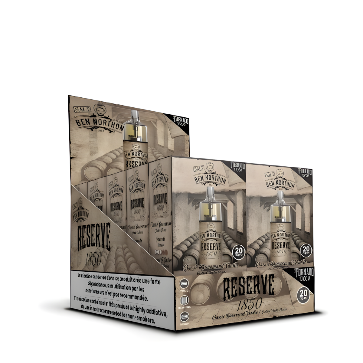 Puff Tornado 10000 20MG Reserve 1850 Ben Northon gobar