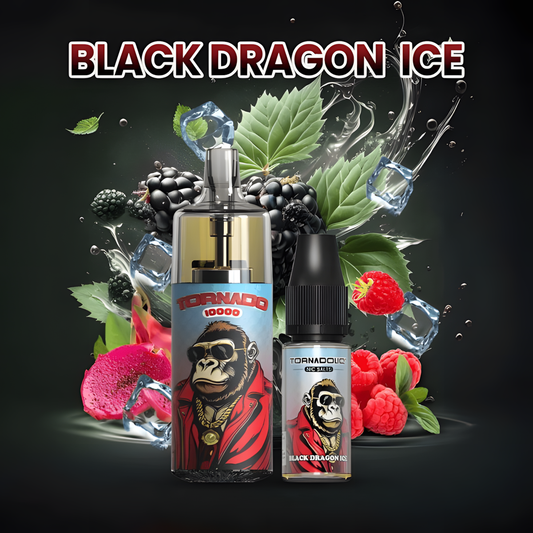 Puff Tornado gobar Dragon Noir Givré