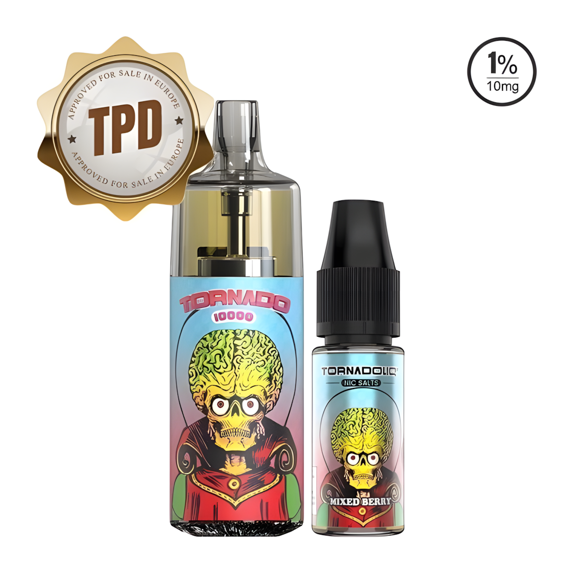Vape Rechargeable Saveur Fruits Rouges