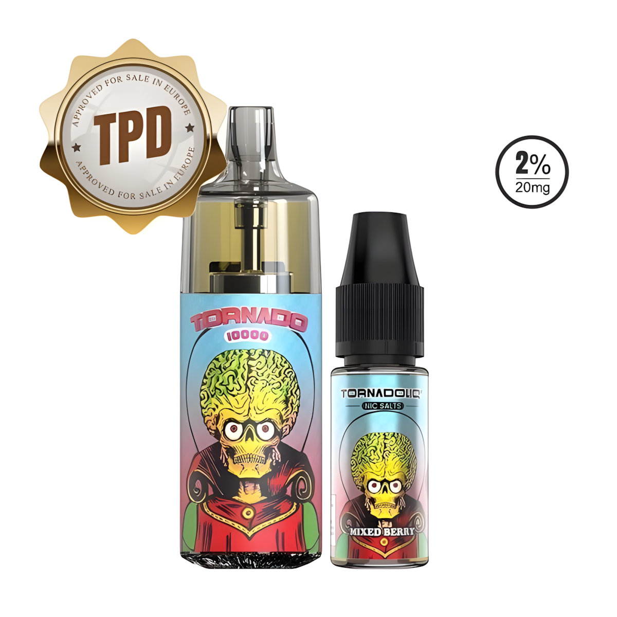Cigarette Electronique 10000 Puffs Fruits Rouges