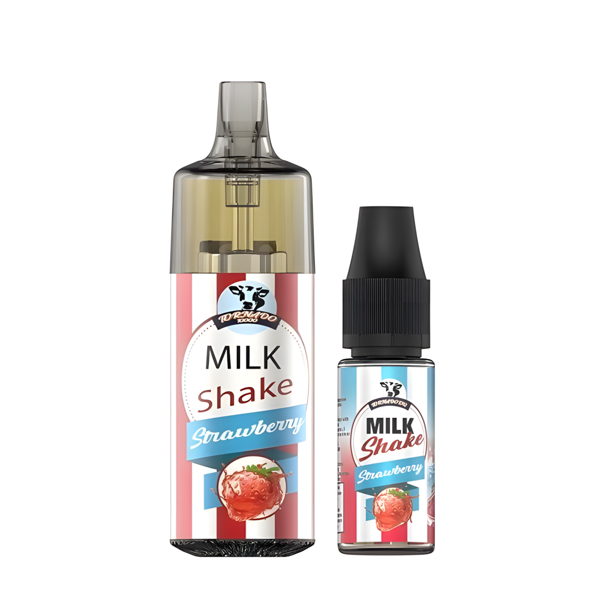 Cigarette Electronique 10000 Puffs Saveur Milkshake Fraise
