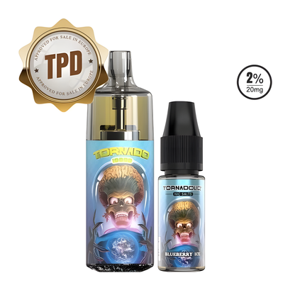 Puff Tornado 10000 Myrtille Glacée 10mg 20 mg