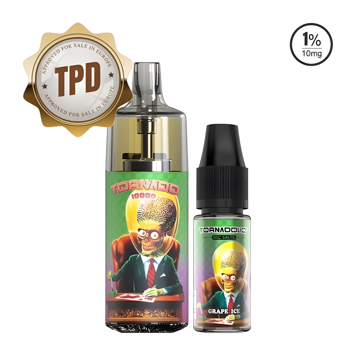 Vape Rechargeable Raisin Mentholé