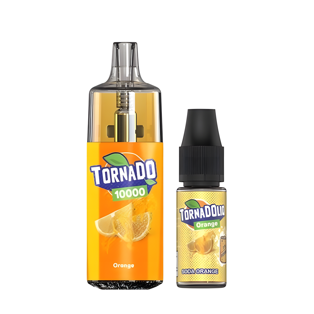 Cigarette Electronique 10000 Puffs Saveur Orange Pétillante