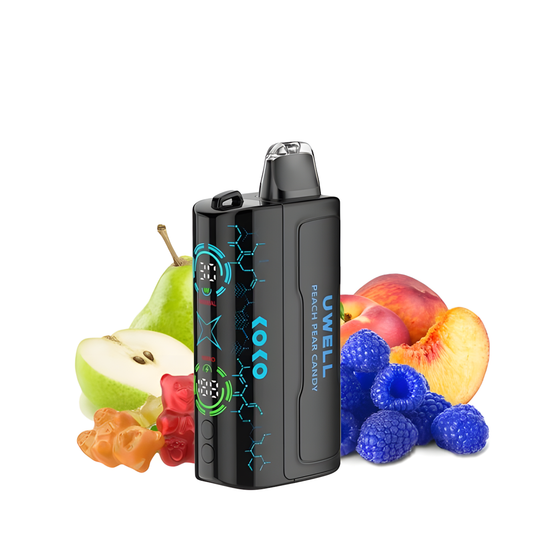Uwell Koko Bar 50K goût myrtille pêche poire