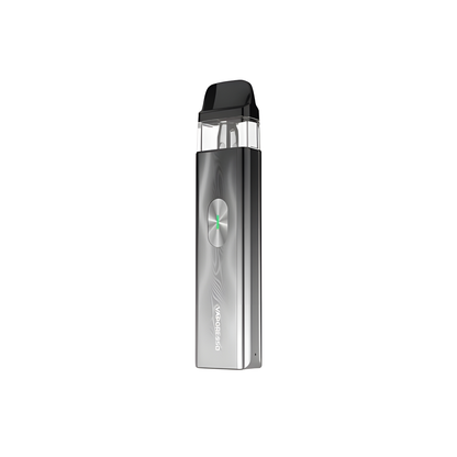 design aluminium brossé du pod XROS 4 Mini couleur bleue