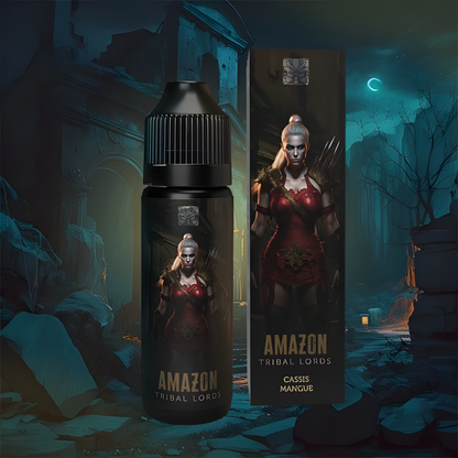 Flacon E-Liquide Amazon Tribal Lords Cassis et Mangue 50ML
