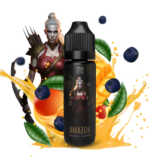 E-liquide Amazon 50ml Tribal Lords saveur cassis mangue