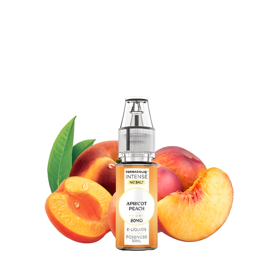 e-liquide Tornadoliq Intense Apricot Peach nic salt 10ml avec abricot et pêche