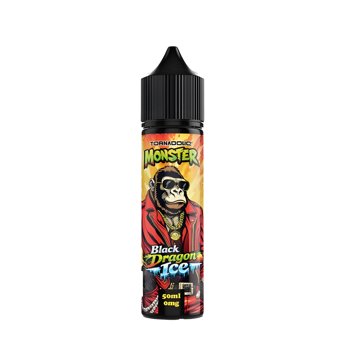 E-liquide Black Dragon Ice Monster by Tornadoliq 50ml 0MG - cassis, fruit du dragon et fraîcheur