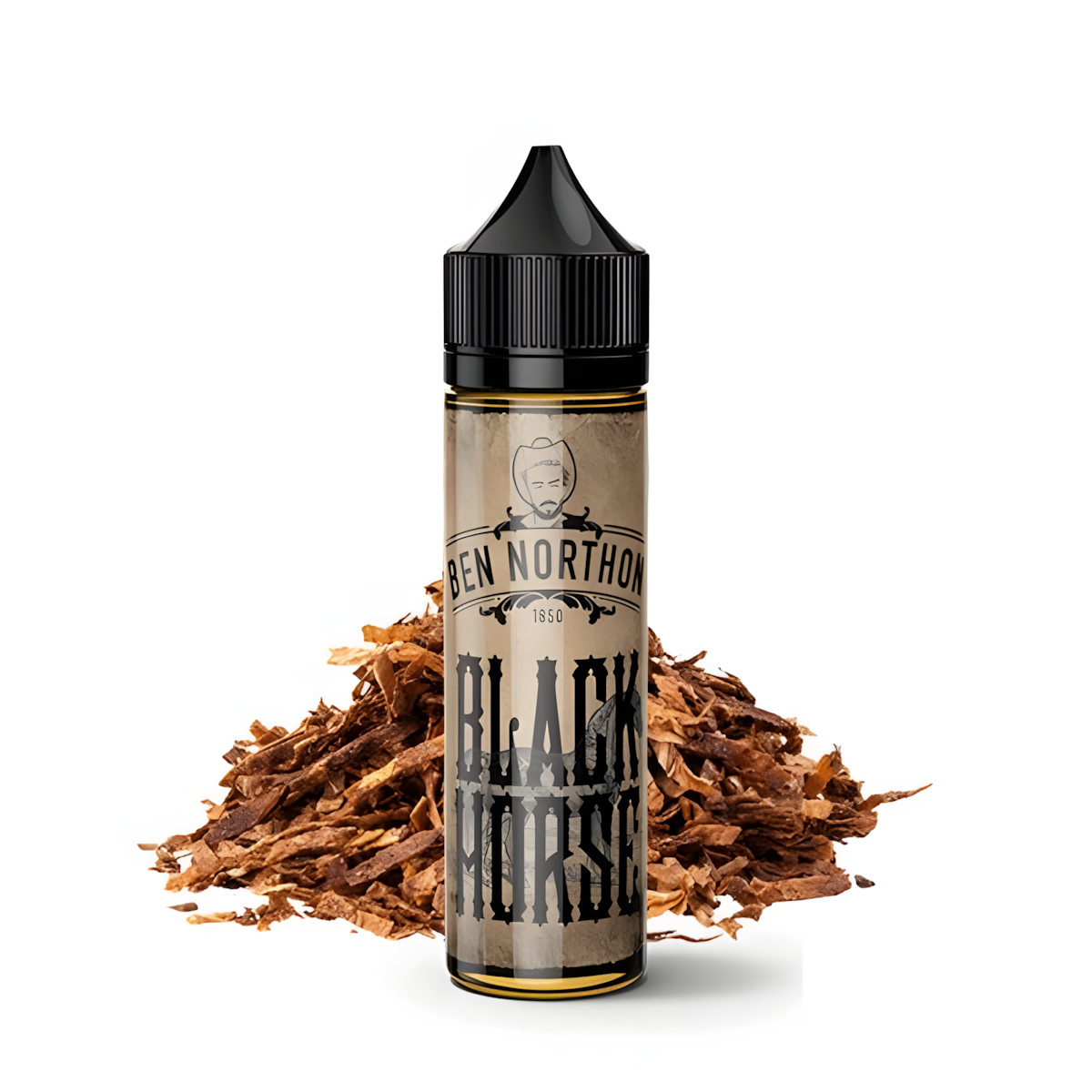 Flacon e-liquide Black Horse 50ml Ben Northon