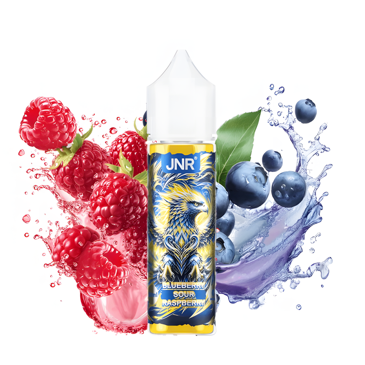 E-liquide JNR Blueberry Sour Raspberry 50ml myrtille framboise acidulée