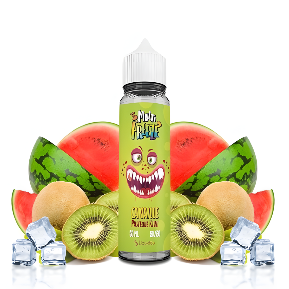 E-liquide Canaille Pastèque Kiwi Multifreeze 50 ml Liquideo 🇫🇷