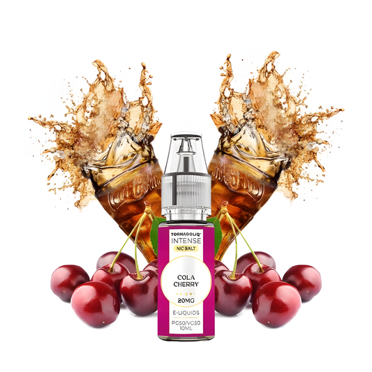 e-liquide Tornadoliq Intense Cola Cherry 10ml cerises et splash cola