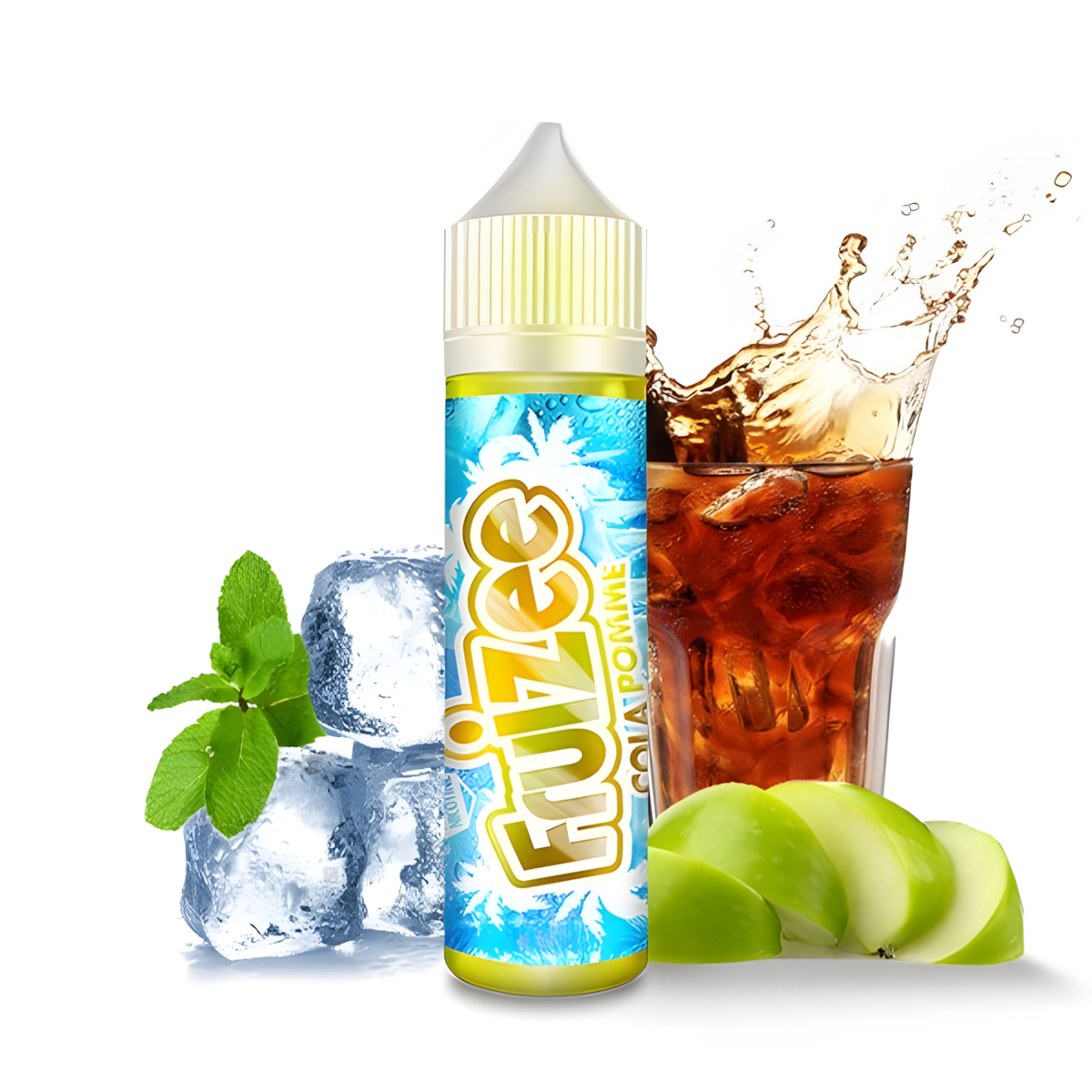 e-liquide fruité cola et pomme