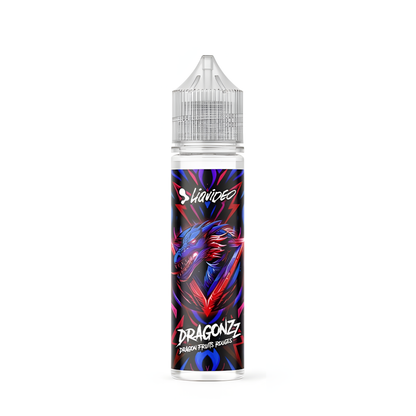 Flacon 50 ml Dragon Fruits Rouges Liquideo Dragonzz pour cigarette électronique