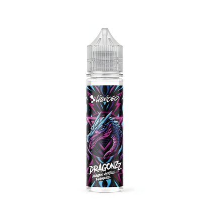 Bouteille 50ml Dragon Myrtille Framboise e-liquide France