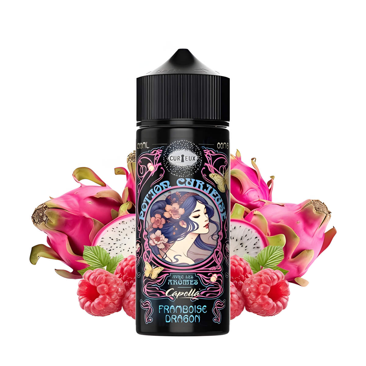 e-liquide framboise dragon 100ml les potions curieuses