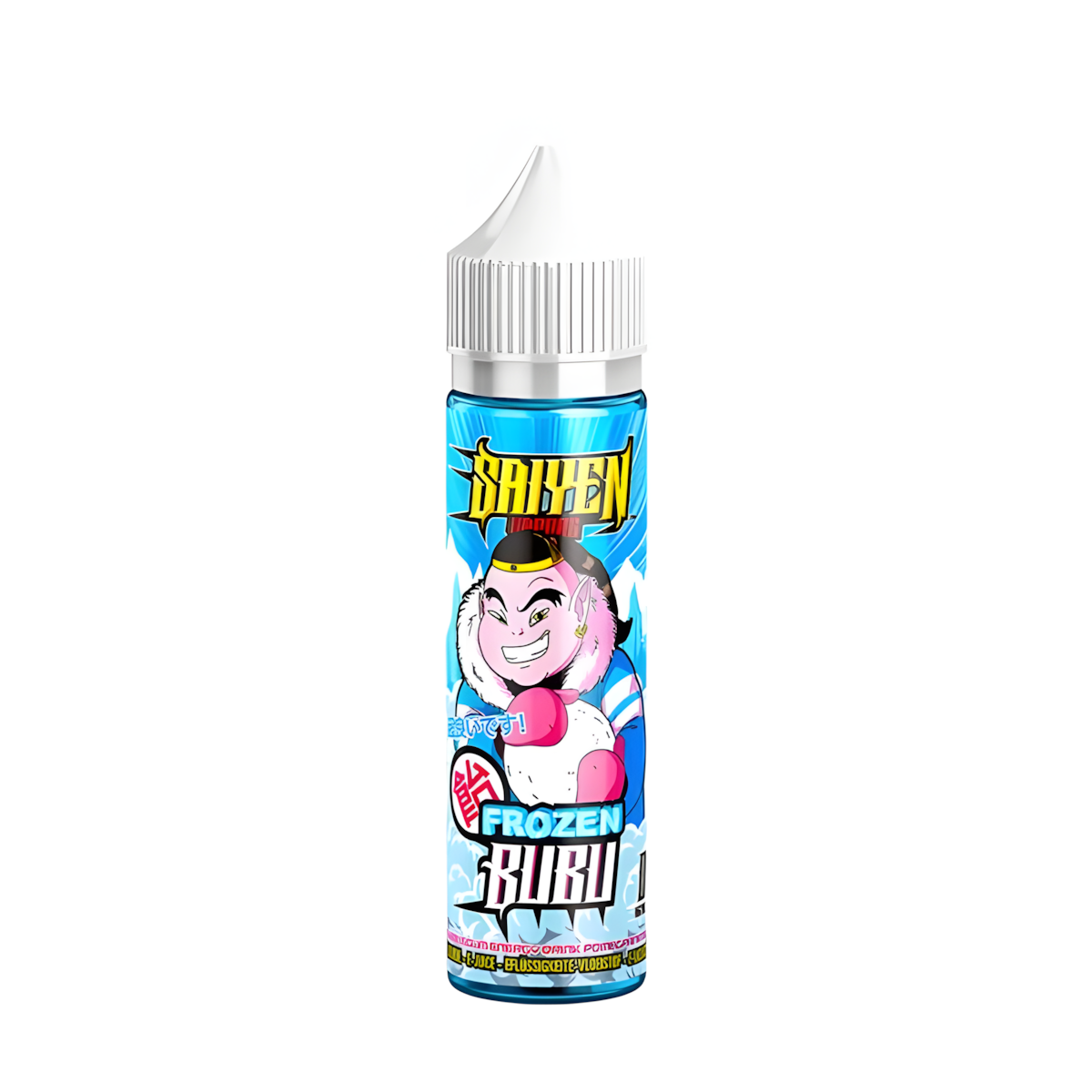 E-liquide Frozen Bübü saveur bubble-gum grenade boisson énergisante frais