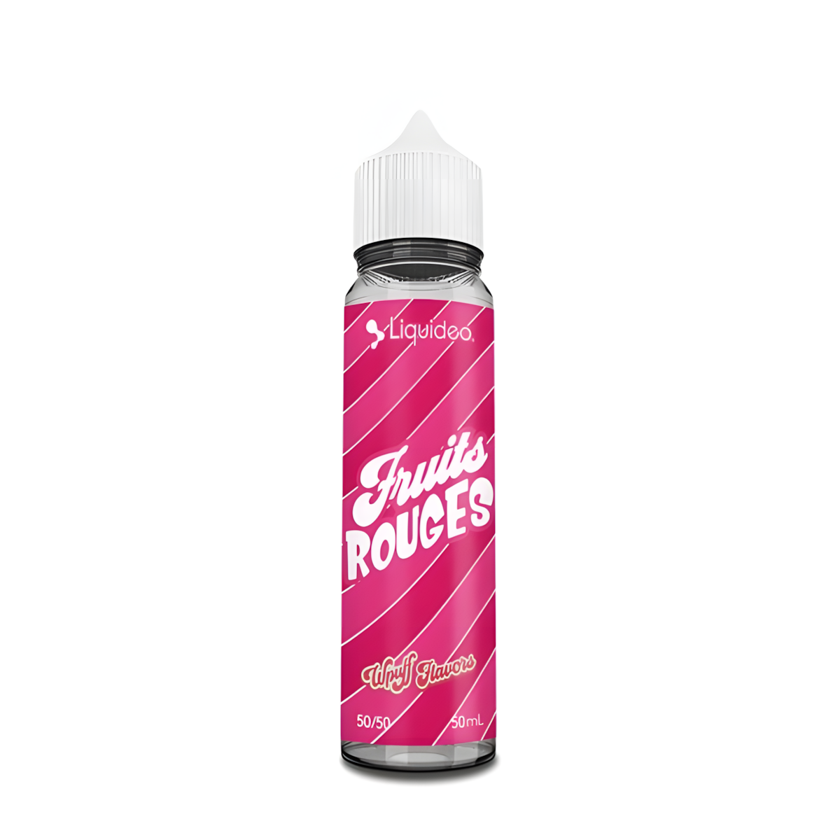 Zoom étiquette e-liquide saveur baies sauvages Wpuff Flavors