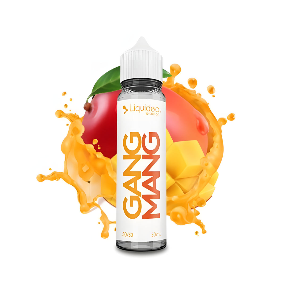 E-liquide Gang Mang 50ml Liquideo saveur mangue fruitée sans nicotine