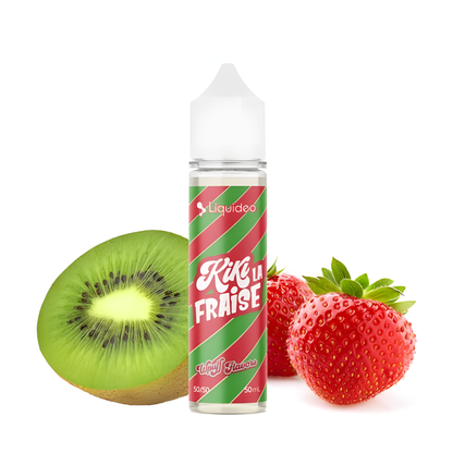 Flacon E-liquide Kiki la Fraise Wpuff Flavors 50ML saveur Fraise Kiwi
