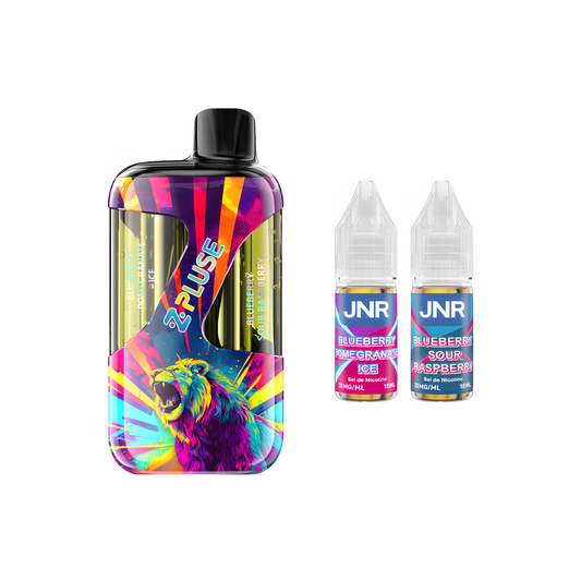 Kit JNR ZPluse 42000 Myrtille Grenade Glacée et Myrtille Framboise Acidulée 20mg