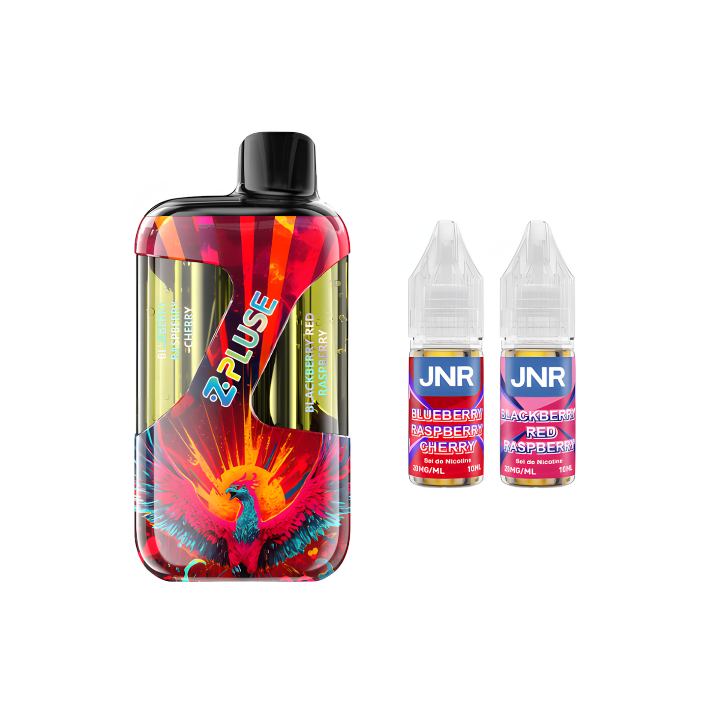 Kit JNR ZPluse 42000 Myrtille Framboise Cerise et Mûre Framboise 20mg